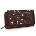 Trinity Ranch Floral Tooled Collection Wallet