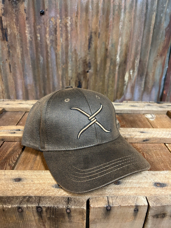 Twisted X Brown Cloth Ballcap