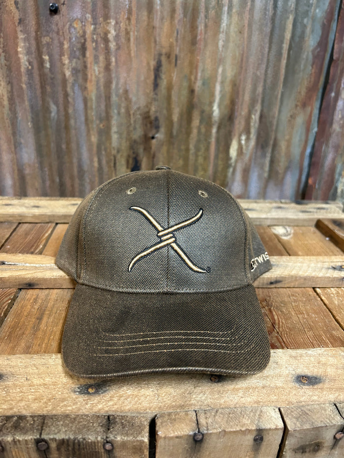 Twisted X Brown Cloth Ballcap