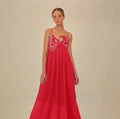 Valentina Maxi Dress - Red