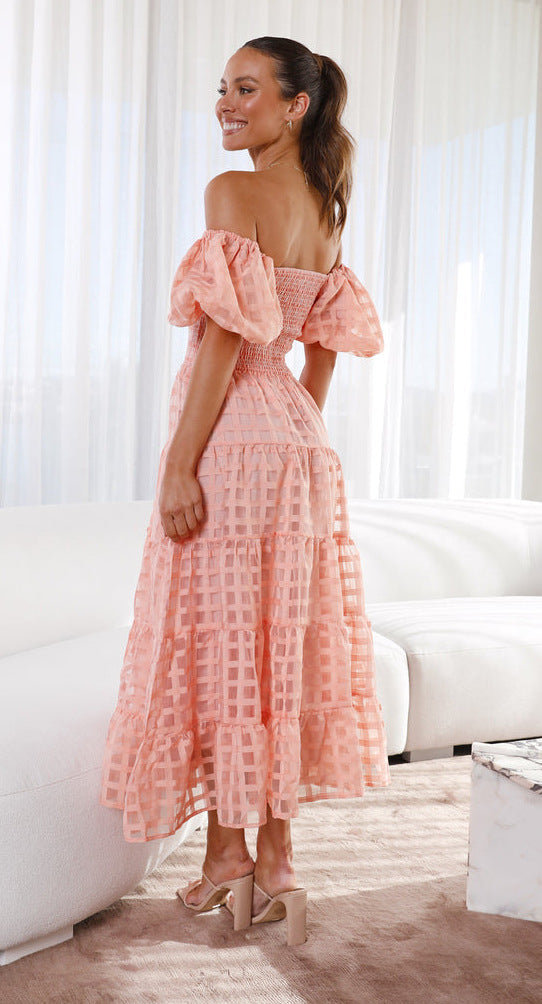 Vanya Midi Dress - Pink