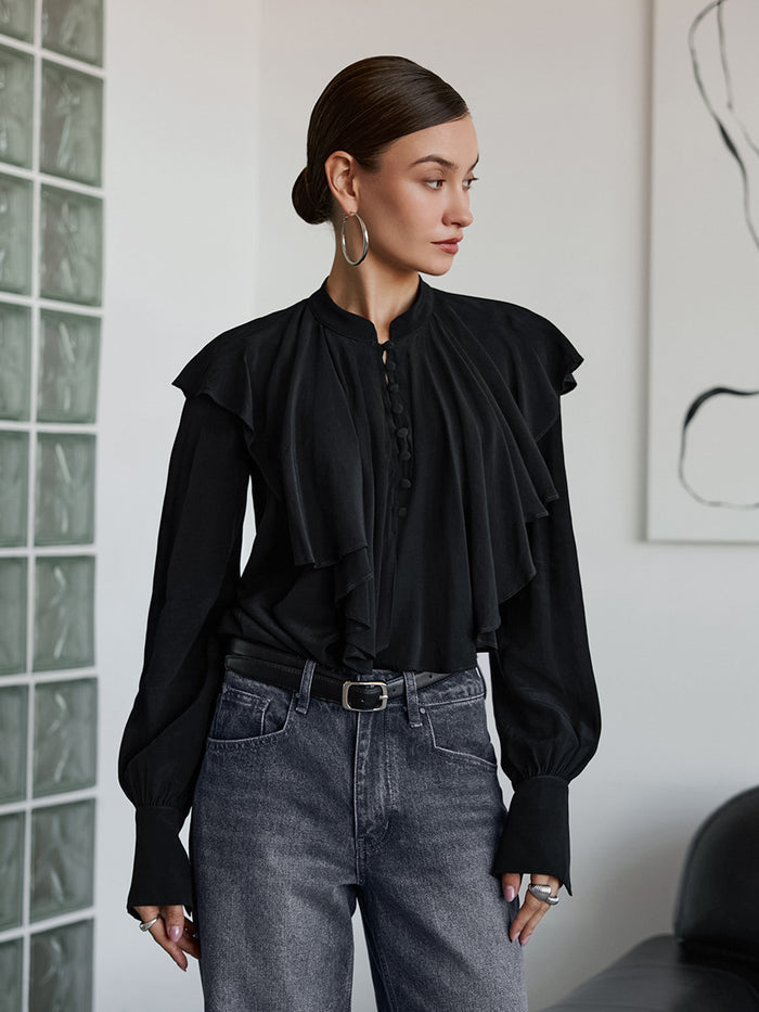 Velina Top - Black