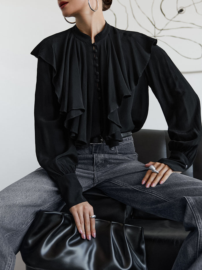 Velina Top - Black