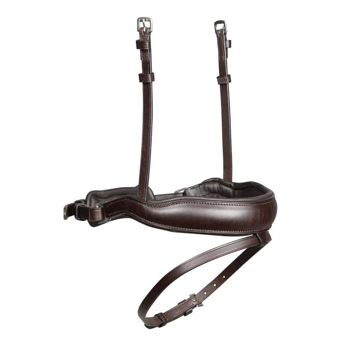 Velociti Lusso Dressage Flash Noseband - Black - Cob