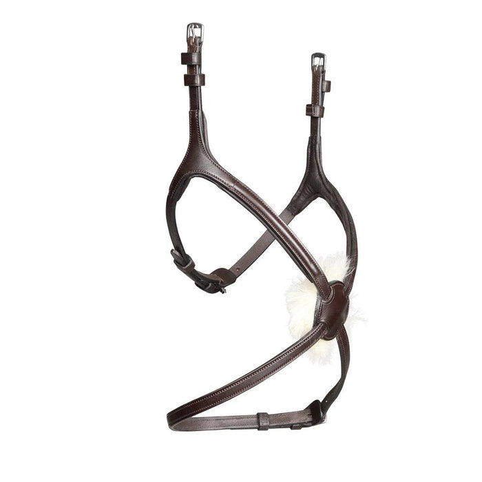Velociti Lusso Grackle Noseband - Black - Cob