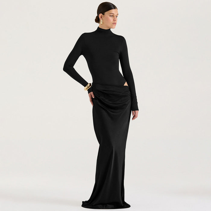 Veyra Maxi Dress - Black