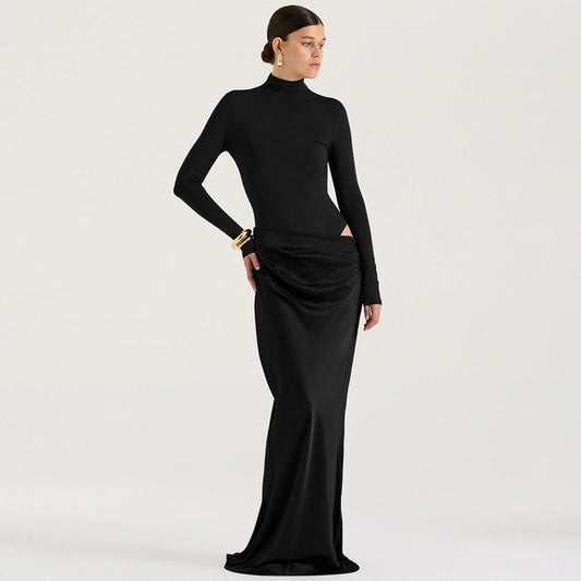 Veyra Maxi Dress - Black