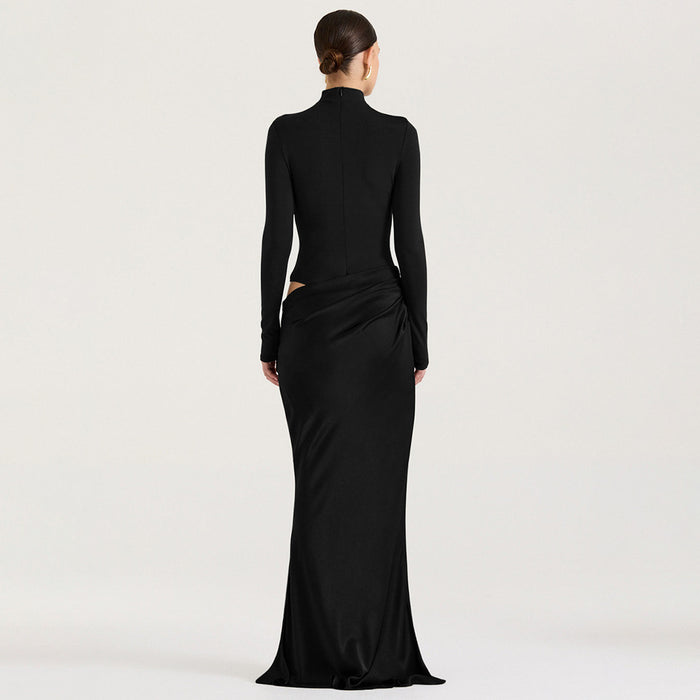 Veyra Maxi Dress - Black