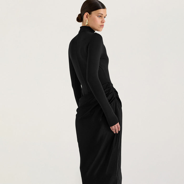 Veyra Maxi Dress - Black