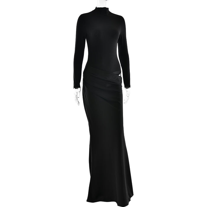 Veyra Maxi Dress - Black