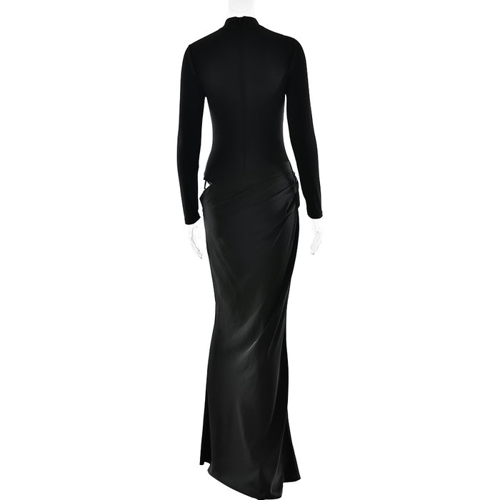 Veyra Maxi Dress - Black