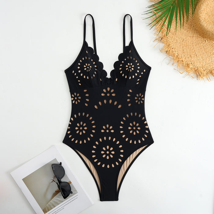 Vyxen Swimsuit Set - Black