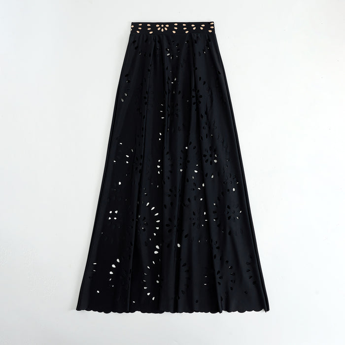Vyxen Swimsuit Skirt - Black