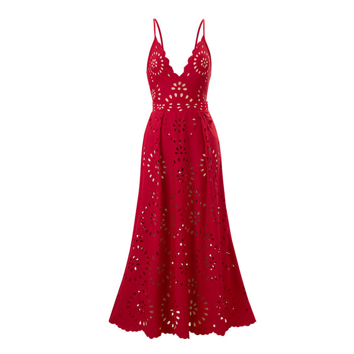 Vyxen Swimsuit Skirt - Red