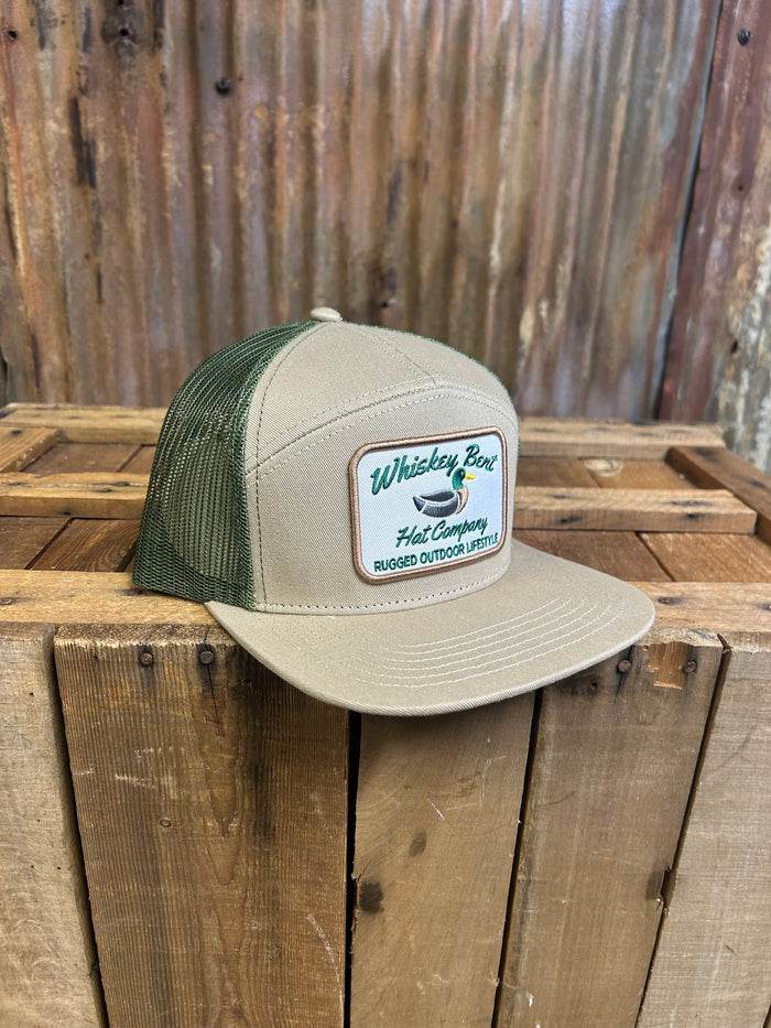 Whiskey Bent "Green Head 7-Panel"