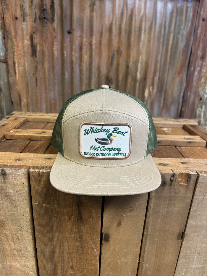 Whiskey Bent "Green Head 7-Panel"