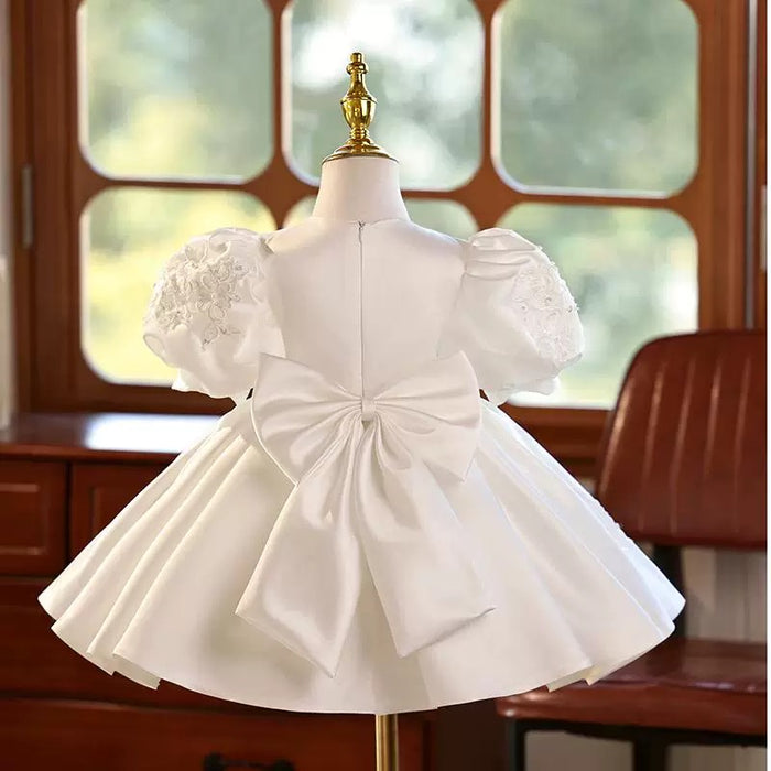 White Girl Dress Pearl Necklace for Pageant Birthday Party J423