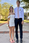 White Off-Shoulder Pearls Sweetheart Pleats Tight Short Homecoming Dress