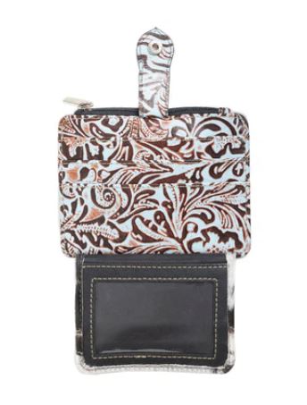 Wonder Trail Credit Card Wallet in Turquoise