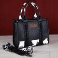 Wrangler Whipstitch Patchwork Crossbody Tote