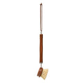WS 9" Beech Wood Brush with Leather Tie