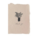 WS CARD - Thank You Bouquet on Rose