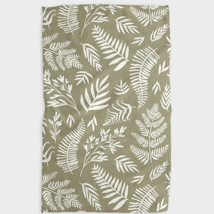 WS Olive Tea Towel