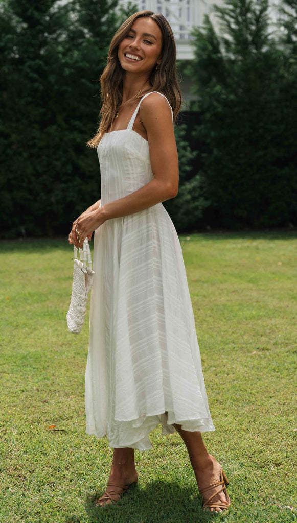 Yami Maxi Dress - White