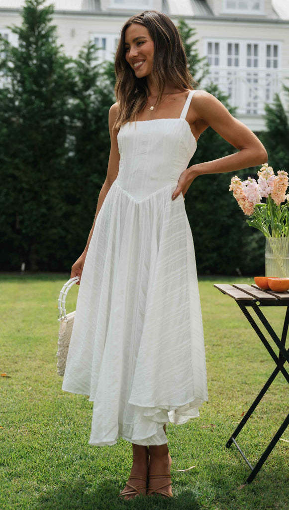 Yami Maxi Dress - White