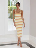 Yara Midi Dress - Yellow