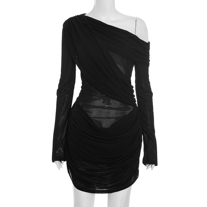 Zafira Mini Dress - Black