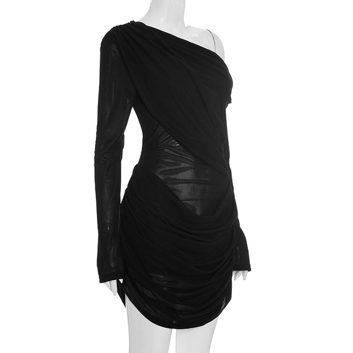 Zafira Mini Dress - Black