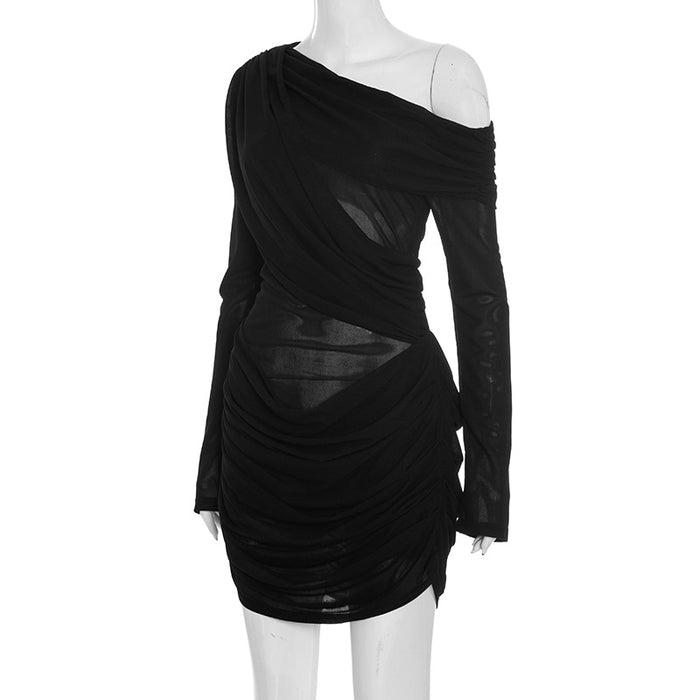 Zafira Mini Dress - Black