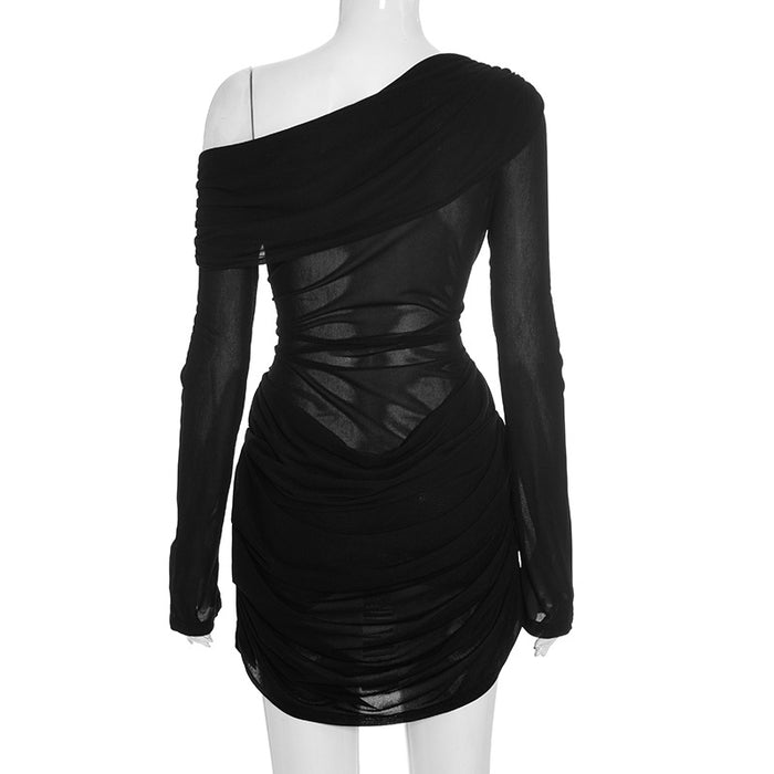 Zafira Mini Dress - Black
