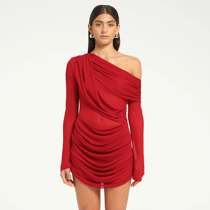 Zafira Mini Dress - Red