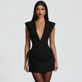 Zenny Mini Dress - Black