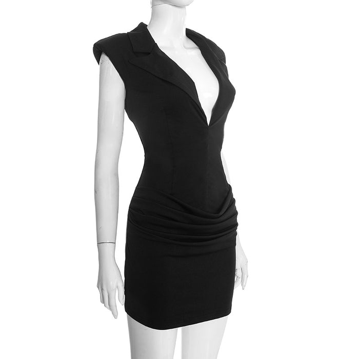 Zenny Mini Dress - Black