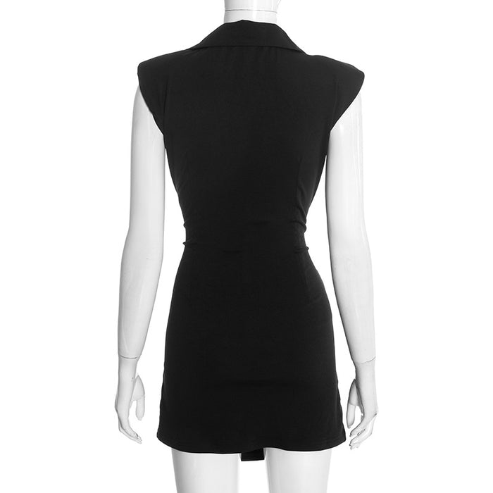 Zenny Mini Dress - Black