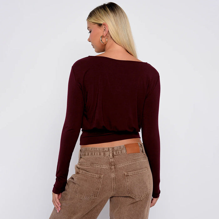 Zephy Top - Maroon