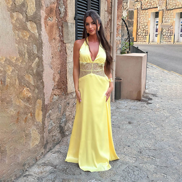 Zerena Maxi Dress - Yellow