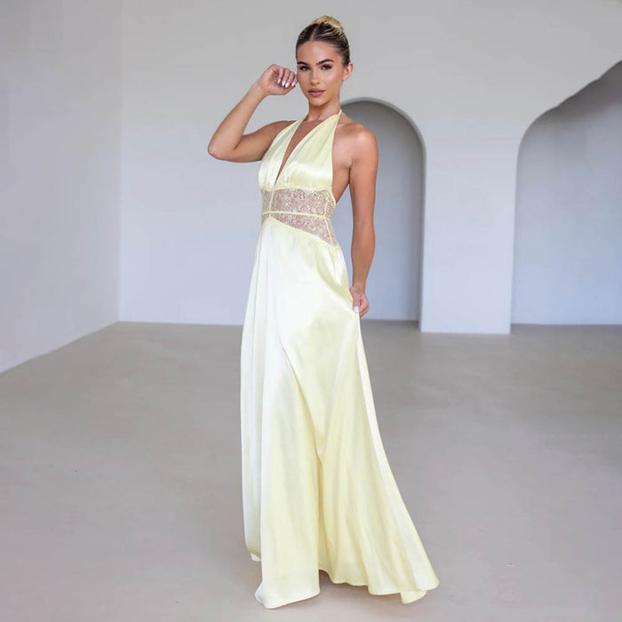 Zerena Maxi Dress - Yellow