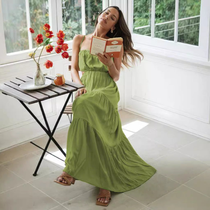 Zila Maxi Dress - Green