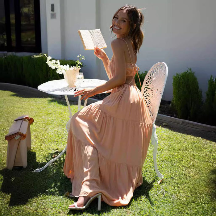 Zila Maxi Dress - Orange