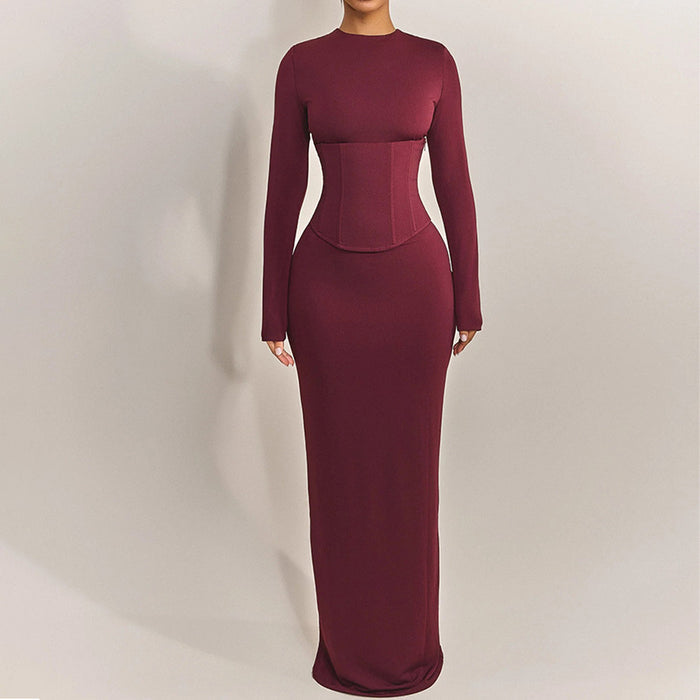 Ziva Maxi Dress - Red