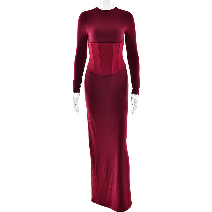 Ziva Maxi Dress - Red