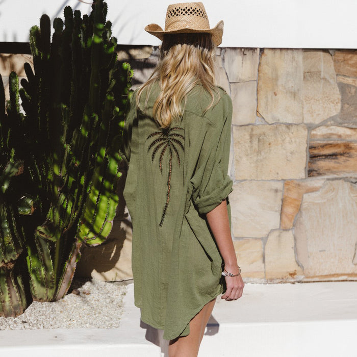 Zyra Mini Dress - Green